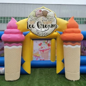 Inflatable Ice Cream Maze For Sale