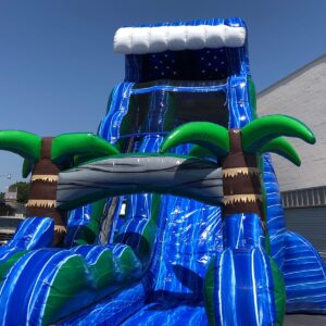 Single Lane Tsunami Water Slide