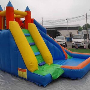 Small Inflatable Slide With Pool - Wet or Dry
